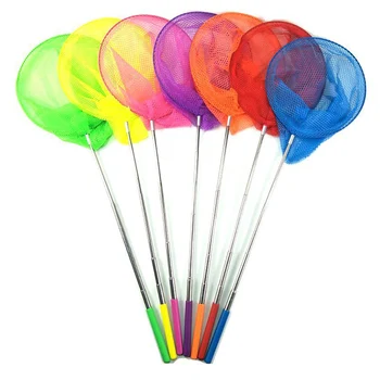 

5 Pcs Anti-slip Butterfly Fishing Pond Net Extendable for Children Catching Bugs Insects Outdoor Garden Activities WWO66