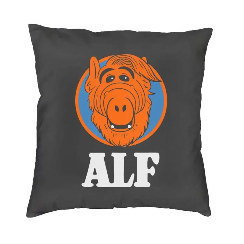 Alf Hairy Martians Gordon Shumway Luxury Throw Pillow Covers Decorazione Tv Show Comedy Sitcom Sofa Cushion