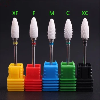 

Ceramic Nail Drill Bit For Electric Manicure Drills Machine Milling Cutter Nail Files Pedicure Nail Art Equipment Accessories