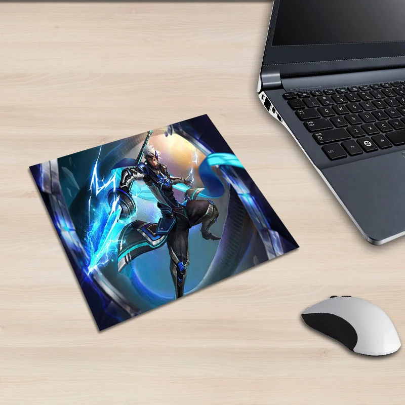 XGZ ноутбук League of Legends квадратный коврик для мыши игровой персонаж Ezreal шаблон коврик для ПК Riven Yasuo Duel резиновый противоскользящий Универсальный