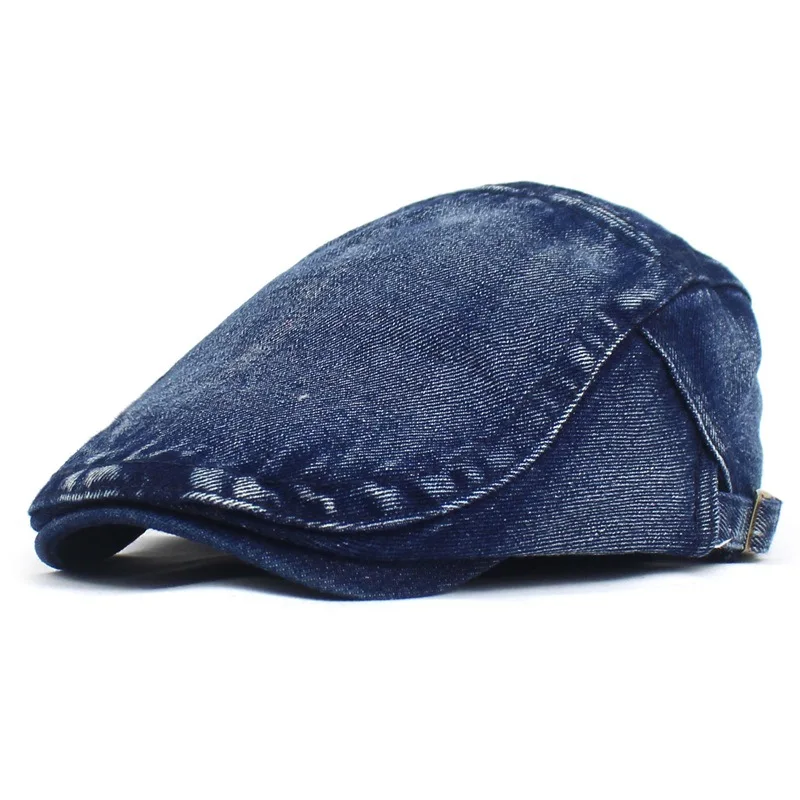 Spring Newsboy Caps Cotton Flat Peaked Cap Men and Women Painter Beret Hats beret hat newsboy cap newsboy hat