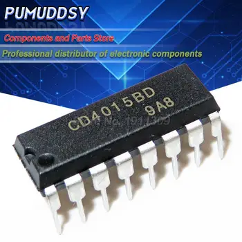 

10PCS CD4015BE CD4015 4015BE 4015 DIP16 new and IC IC