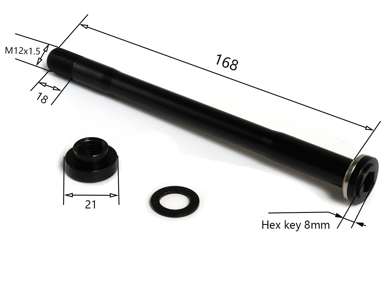 12mm Rear Thru Axle 12 X 142 Mm Mtb 