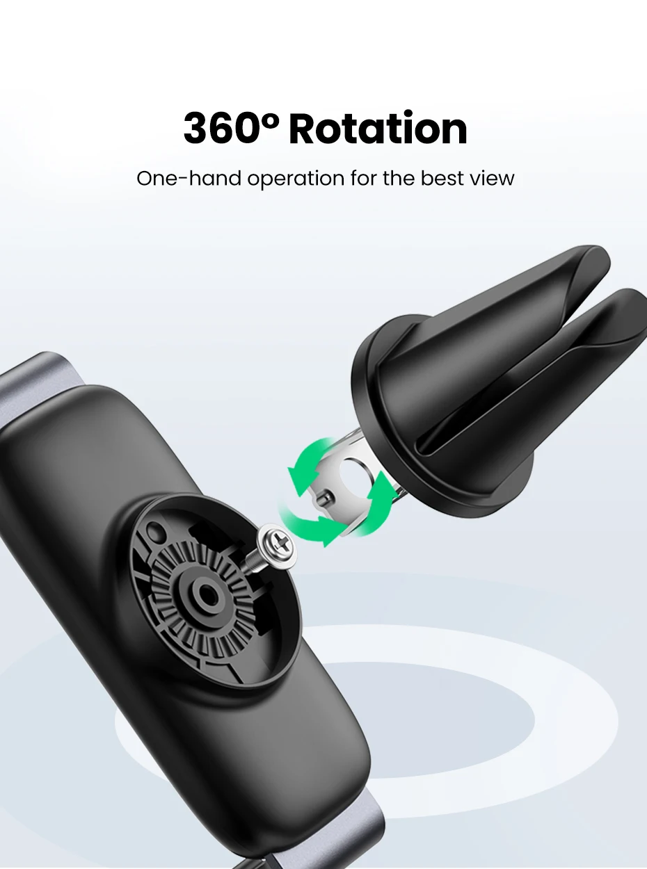 UGREEN Car Phone Holder Stand For Mobile Phone Air Vent Phone Stand for Xiaomi Samsung iPhone 12 13 Telephone Car Holder Stand folding desktop phone stand