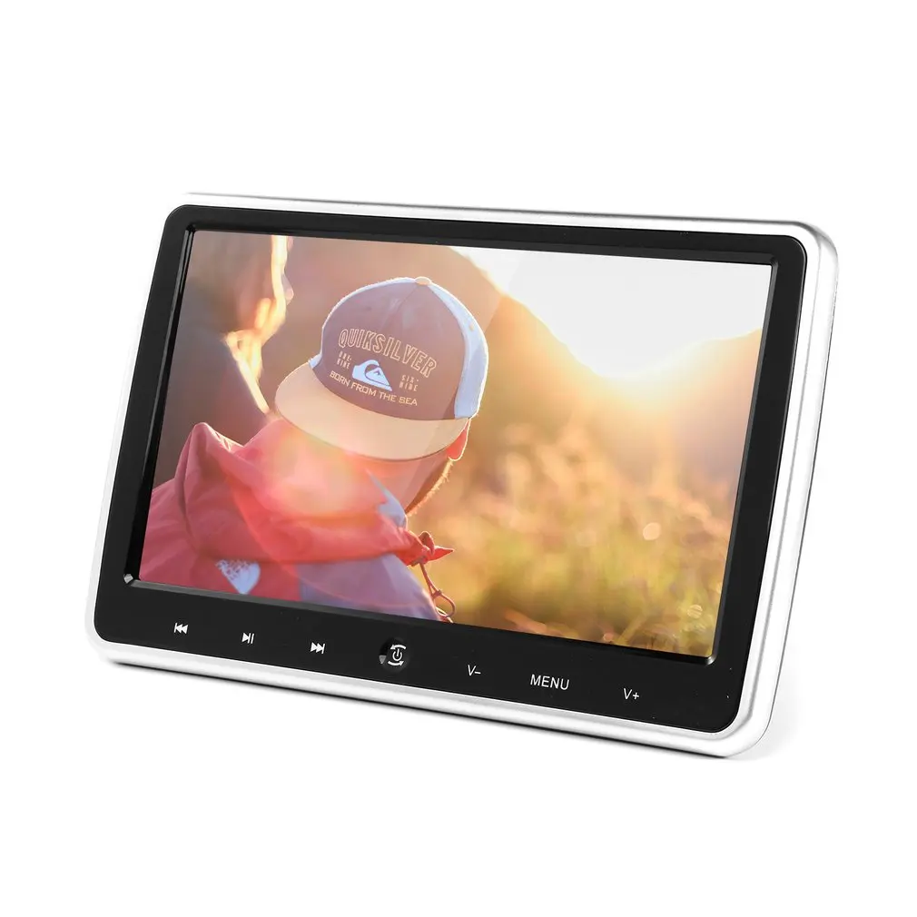 

10.1 Inch Ultra-thin Car Headrest DVD Player 1024 * 600 With Remote Control Power-off Memory Function OSD Display