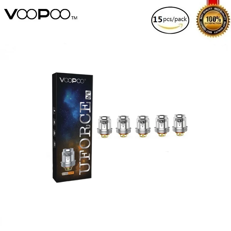 

15pcs Original VOOPOO UFORCE Coil U2 U4 D4 N1 U6 U8 Electronic Cigarette Replacement Coil Core for UFORCE Tank VOOPOO TOO Kit