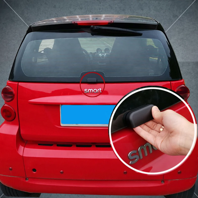 For Old Smart fortwo 451 Car Rear Bumper Trunk Back Door Handle Sticker ...