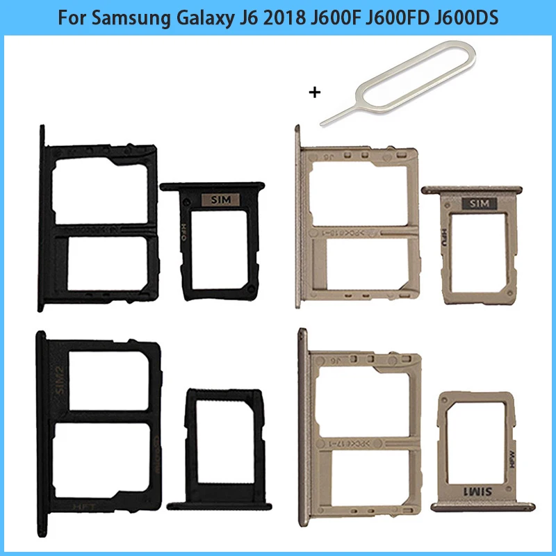 for Samsung Galaxy J6 2018 2 Replacement Card Slot Nano sim OR Sim 2 and Sd Card Repair Your Phone Without Much Difficulty.