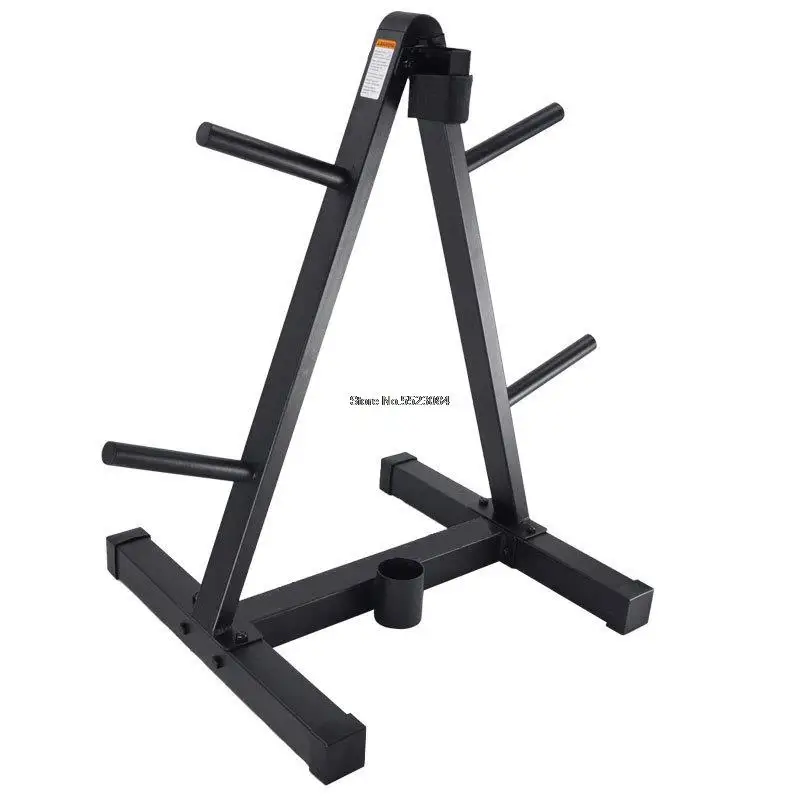 Clp Soporte Para Barras De Pesas Metal Negro 52x53x99 Cm con