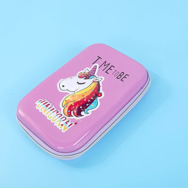 Чехол для карандашей школьный милый Единорог Фламинго estojo escolar trousse scolaire stylo Материал Поставки estuche kalemlik чехол для карандашей - Цвет: G