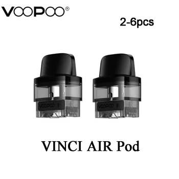 

2pcs/lot Original VOOPOO VINCI AIR Empty Pod Cartridge 4ml fit PnP coils for VINCI AIR Pod Mod Electronic Cigarettes Atomizer