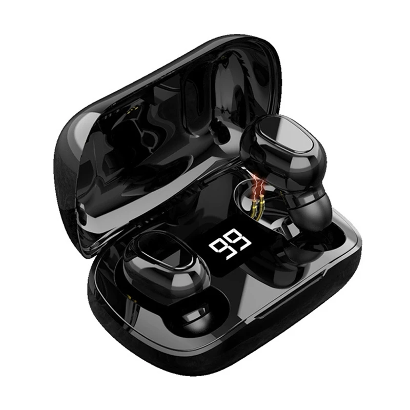 Bluetooth Headset TWS HiFi Stereo Wireless Bluetooth Headset Sports Earphone for iPhone for Xiaomi Samsung Smartphone