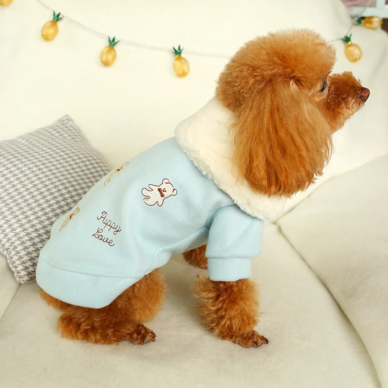 小熊呢子翻领外套8