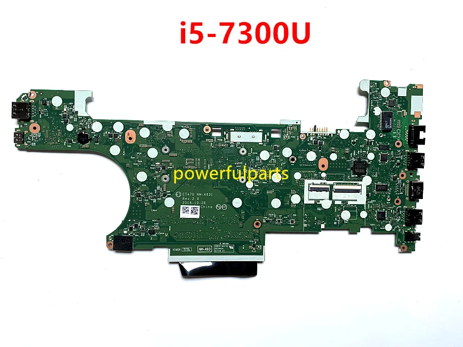 100% working for thinpad T470 motherboard with i5-7300 cpu FRU: 01HX648 CT470 NM-A931 tested ok best pc mother board