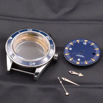 

Watch Case 41mm Ceramic Bezel Men's316 SS dial hands fit Miyota 8205/8215,ETA 2836,DG2813/3804 mechanical Wristwatch waterproof