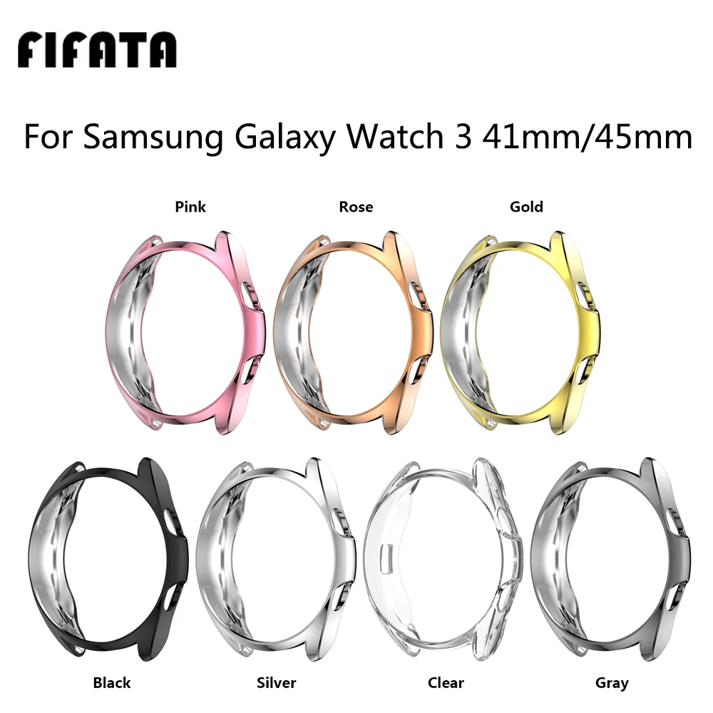 

Силиконовый защитный чехол для смарт-часов Samsung Galaxy Watch 3 41 мм/45 мм