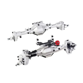 

FBIL-Metal Front & Rear Portal Axle for 1/10 RC Crawler Axial-SCX10 III 90046 90047