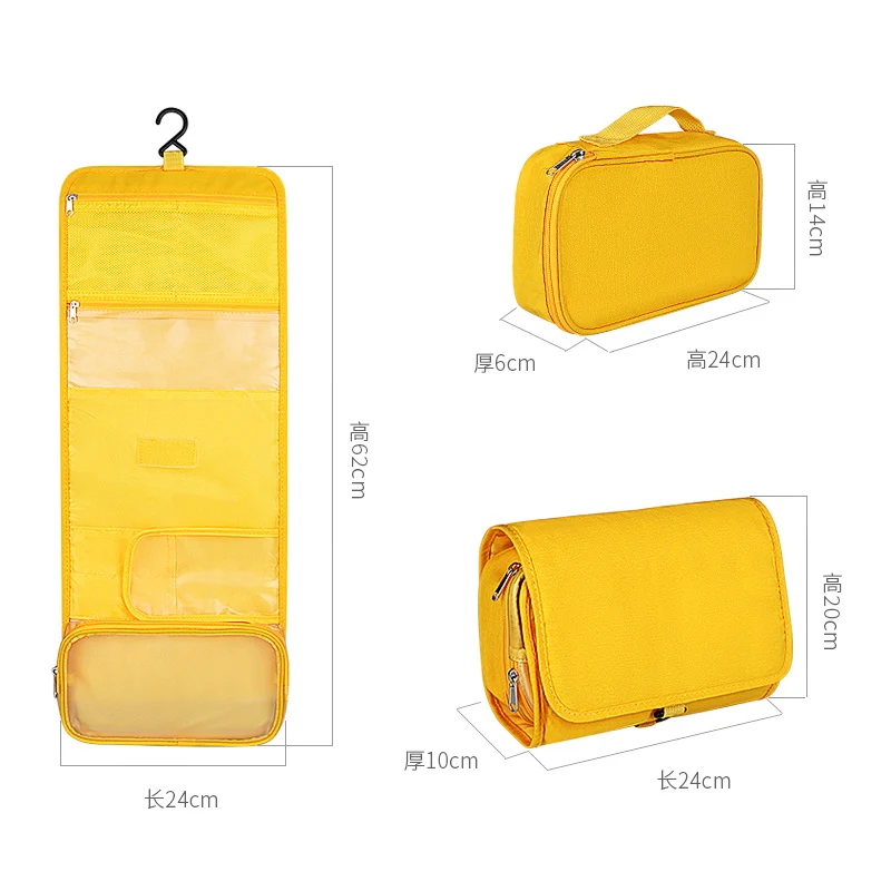 

2020 High Quality Make Up Bag Hanging Cosmetic Bags Waterproof Large Travel Beauty Cosmetic Bag Personal Hygiene Bag Organizer