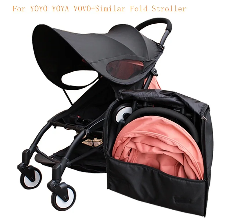 Stroller Knapsack Prams Organize Travel Bag Pushchair Transport Bag for Babyzen Yoyo Yoya Yuyu and Mini Easywalker Stroller baby stroller handle cover