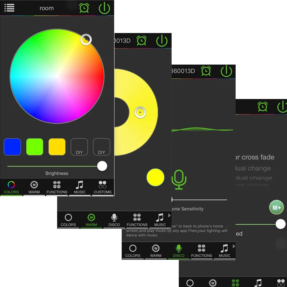 12 В постоянного тока светодиодный RGB/RGBW/RGBWW Мини wifi светодиодный RGB RGBW контроллер Magic Home 5050 RGB лента гибкая лента Smart APP Беспроводная