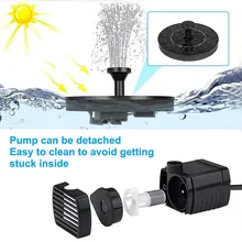 

13cm 16cm 18cm Solar Power Water Fountain Pump Solar Fontein Bird Fountain Water Floating Fountain Pond Patio Decor Decoration