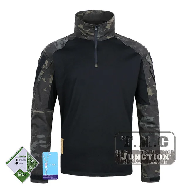 MCBK EMERSON Tactical BDU G3 боевые рубашки Emersongear Battlefield Топы штурмовая форма для стрельбы охоты военный Мультикам - Цвет: MCBK