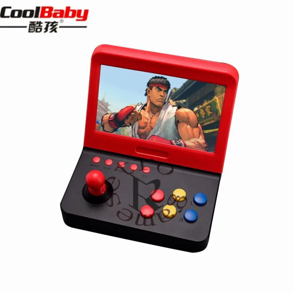 Игровая консоль для видео мини 7 дюймов аркадная игра Consola ретро машинки детей с