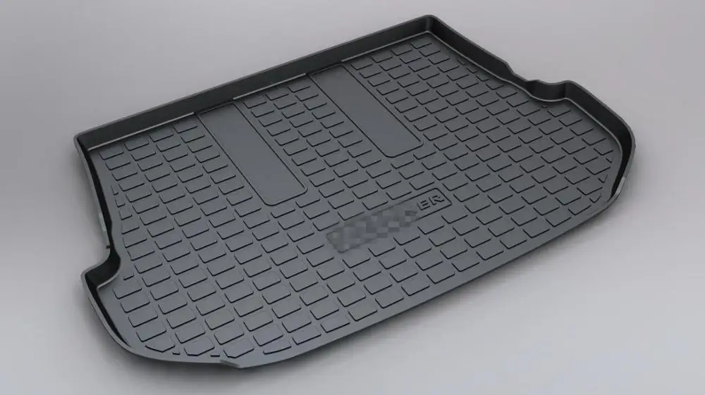 

SJ ALL Weather TPO Car Trunk Mats Tail Boot Cargo Liner Cover Rear Cargo Tray Luggage Pad For Toyota FORTUNER 2016 2017 2018