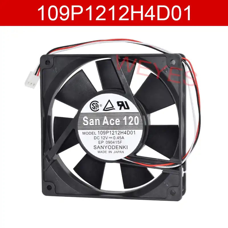 Новинка для SANYO 109P1212H4D01 DC 12V 0.45A 120x120x25mm 3 сервера провода Охлаждающий
