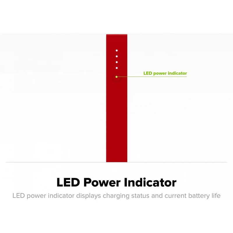 External Portable battery Mophie Powerstation. Port Lightning charging battery. Capacity 5000 mAh