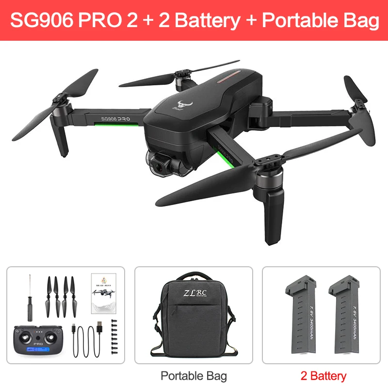 kk6 foldable rc quadcopter drone SG906 Pro 2 MAX GPS Drone with Wifi 4K HD Camera 3-Axis Gimbal Brushless Professional Quadcopter Obstacle Avoidance Dron RC Quadcopter hot RC Quadcopter