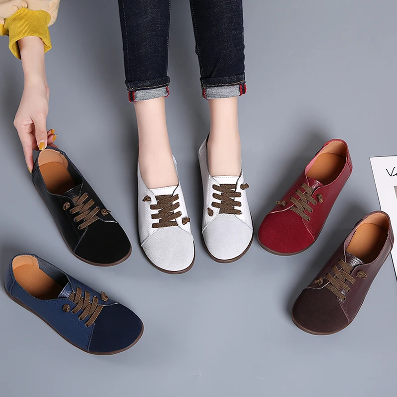 PEIPAH 2020 Genuine Leather Shoes 