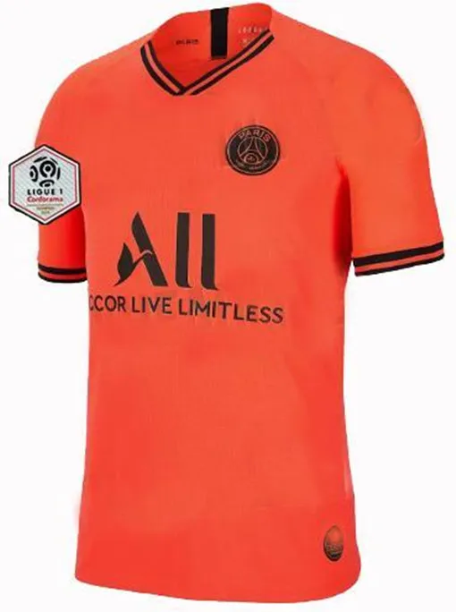 19 20 Maillots de foot PSG Футбольная Футболка camisetas MBAPPE MARQUINHOS GANA SARABIA DI MARIA DRAXLER футбольные рубашки - Цвет: shirt5