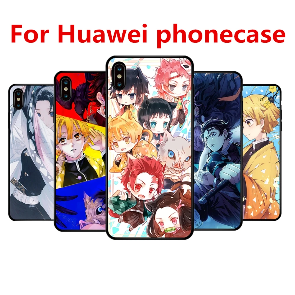 

Demon Slayer Kimetsu No Yaiba Soft Phone Case Cover for Huawei P10 20 30 Mate Honor 8 9