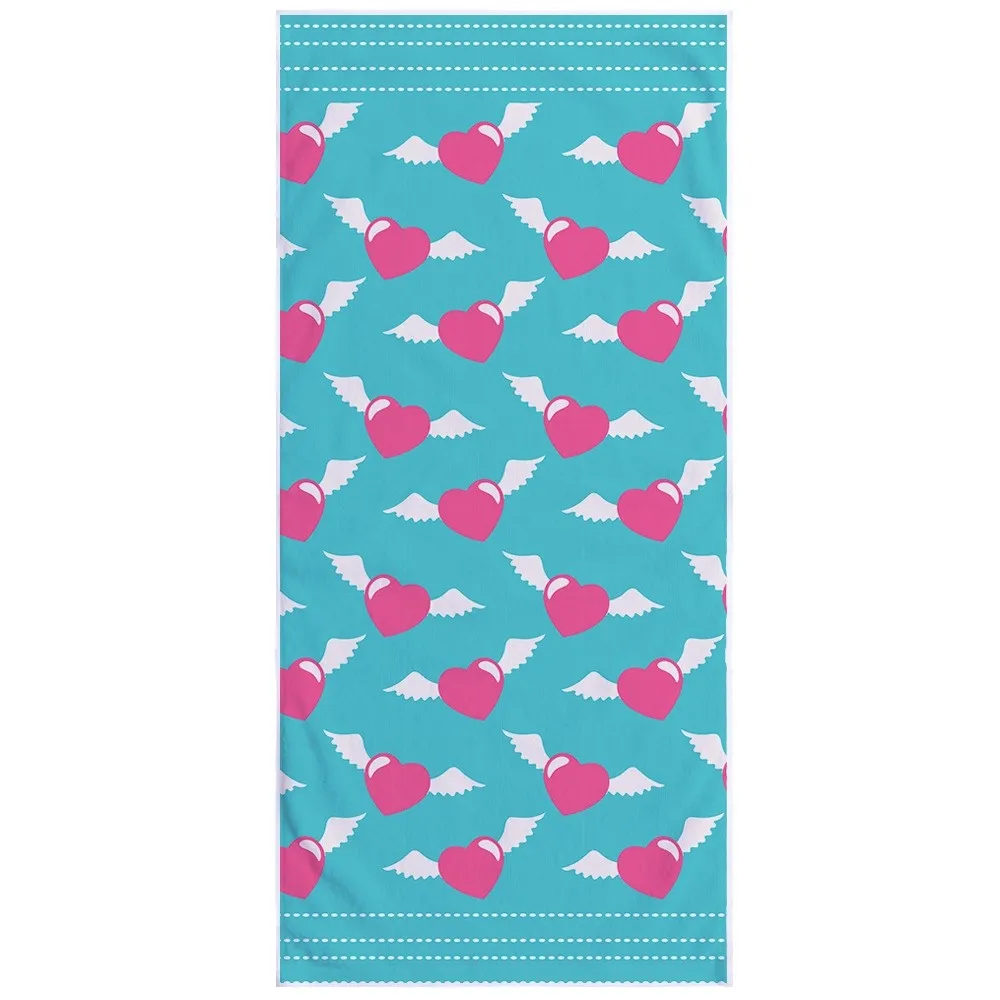 polyester cloth Новое милое полотенце для ванной прямоугольное креативное солнцезащитное пляжное полотенце с принтом коврик для гостиной домашний декоративный - Цвет: polyester cloth