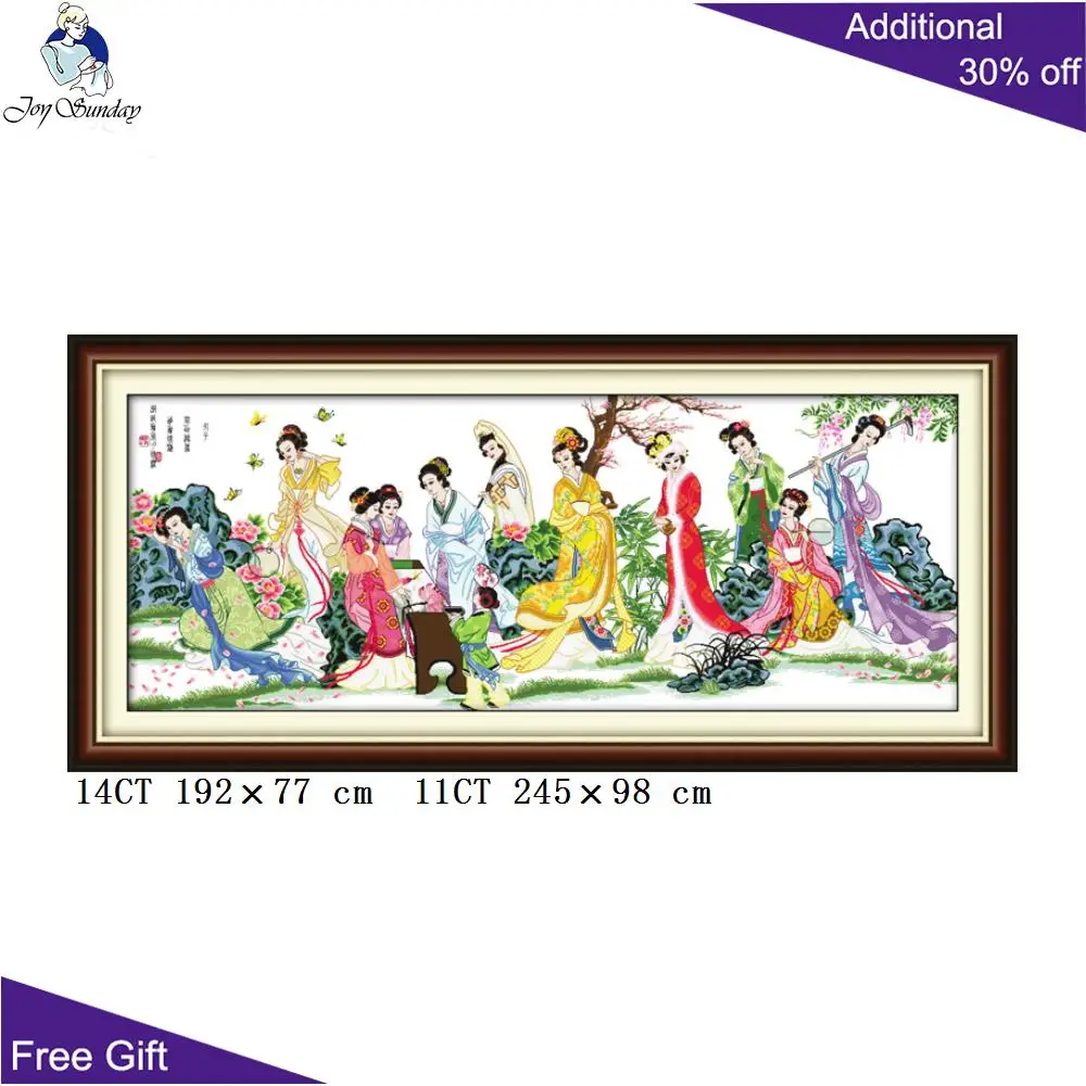 Домашний декор Joy Sunday Китай R071R072R157R180 цветы подруг цветут двенадцать цзиньлингов