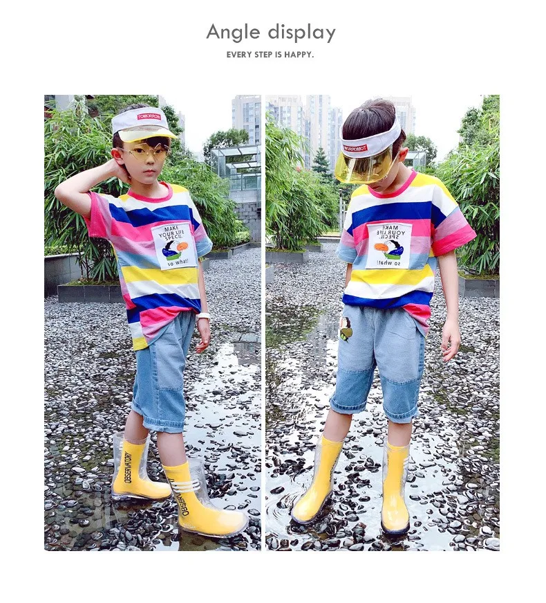 kids rubber boots