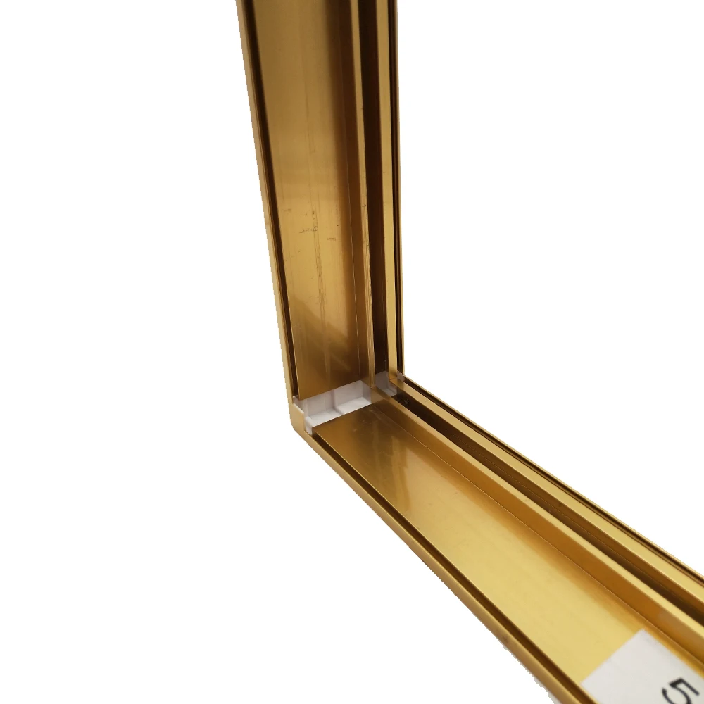 US $399.00 5515 Golden Led Screen Display Frame 55x15x11x6000mm Aluminum Profile