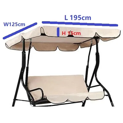 Outdoor Waterproof Patio Swing Chair Covers 3 Chair And Sofa Covers
