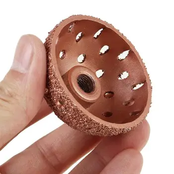 

1pc Buffing Wheel Tungsten Carbide Rasp / Contour Cup Ball Adaptor Tire Tool Grind with Professional Arbor Repair Rasp Whee P8V5