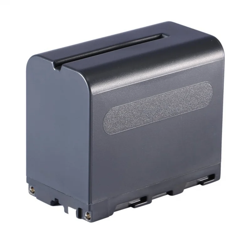 

FFYY-Camera Camcorder 7.2V 6600mAh Lithium-Ion Battery Replacement for Sony NP-F970 Black