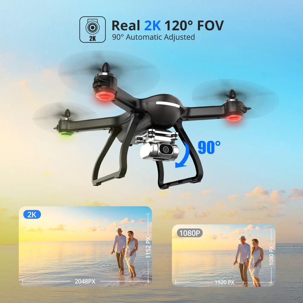 Квадрокоптер Holy Stone HS700D GPS 2K Wi Fi Full HD|Радиоуправляемые вертолеты| |