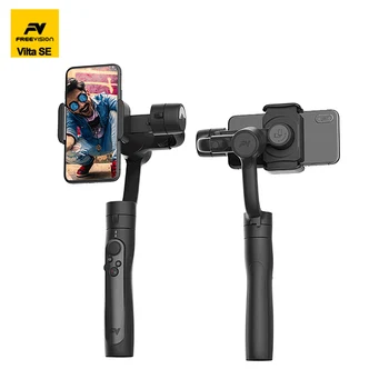 

Freevision Vilta SE Smartphone Gimbal Stabilizer for iPhone 11 Xs Max XR X 8 Plus 7 Plus 6 and Samsung Galaxy Smartphone