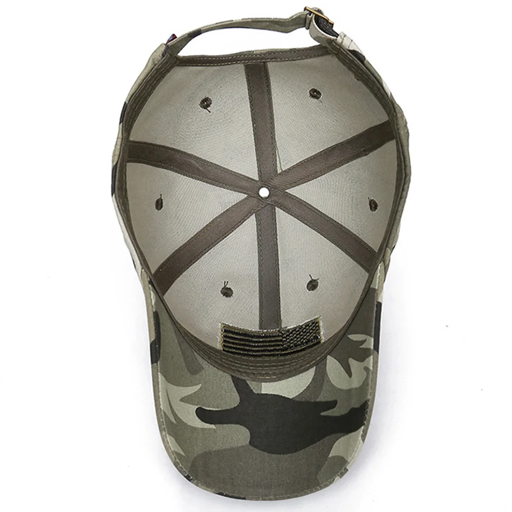 Для мужчин Для женщин Snapback Спорт на открытом воздухе Бейсбол Кепки регулируемый флаг шаблон Камуфляж Кемпинг военные Пеший туризм шляпа Повседневное Рыбная ловля