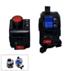 22mm 7/8" Motorcycle Handlebar Control Switches Engine Start Headlight Turn Signal Light Horn Switch 12V Universal