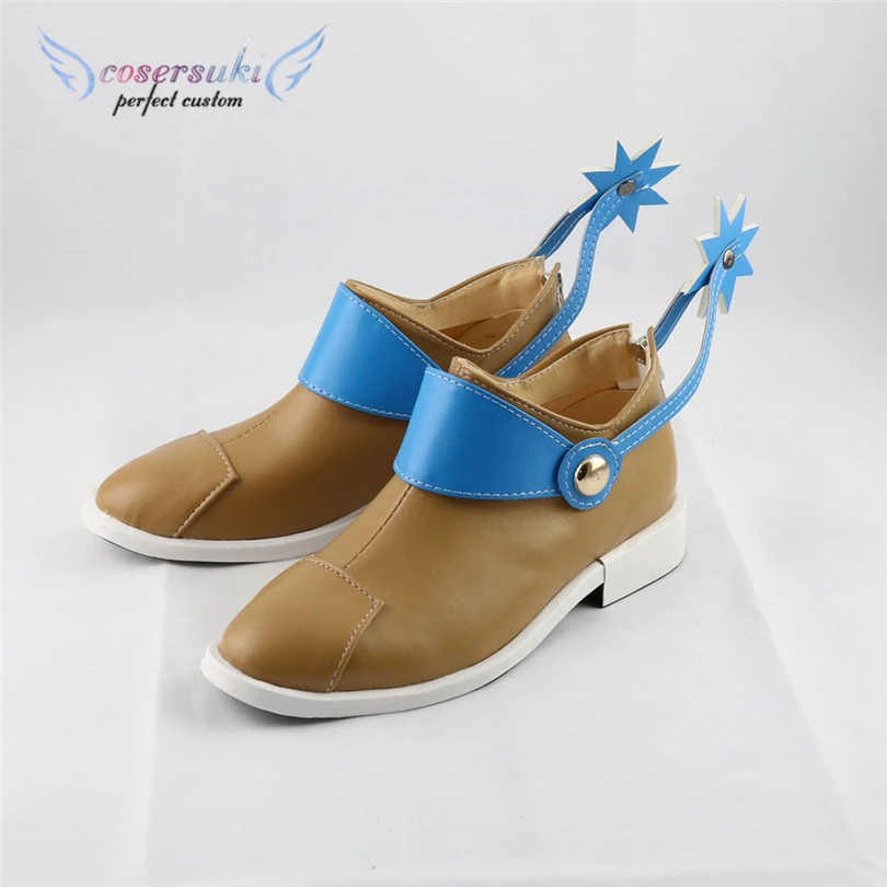 Необычные приключения Джоджо Gyro Zeppeli сапоги для костюмированного переодевания на Хэллоуин Обувь для костюмированной вечеринки