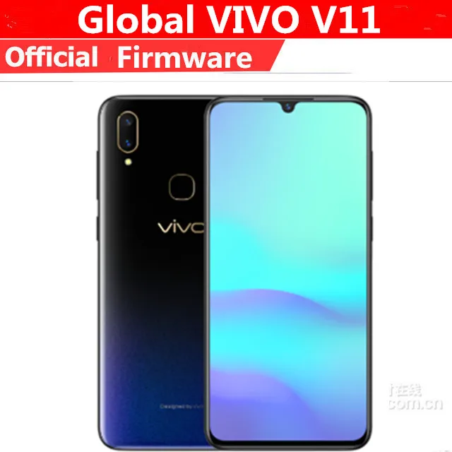 Смартфон Vivo V11 глобальная версия 4G LTE Android 8 1 экран 6 3 дюйма IPS 2280X1280 4 Гб ОЗУ 128 ПЗУ 25 0