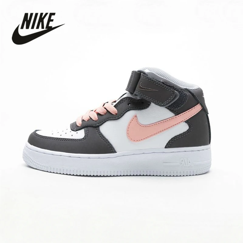 Nike Air Force 1 Hi YOHOOD/универсальная спортивная обувь с высоким берцем Женская Размеры
