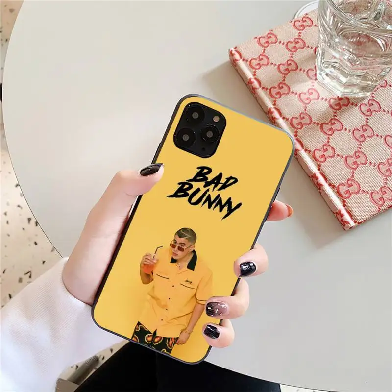 Роскошный чехол для телефона Yinuoda Bad bunny candy iPhone 11pro MAX 8 7 6 6S Plus X XS 5 5S SE XR Fundas