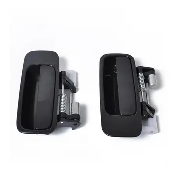 

2 PCS Black Handle Outside Door Handle Rear Left And Rear Right Fit For Toyota Camry 1997-2001 OE 69240-33030RL 69230-33030RR